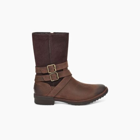 UGG Lorna - Boots Dame - Brune (NO-D766)